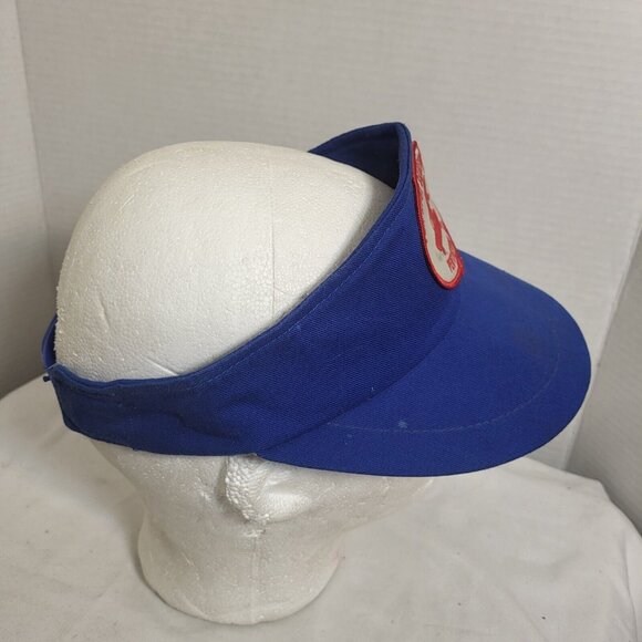 FUN SPOT Skateboard Park Hat Snapback Vintage 80s Cap Visor blue made in Canada - Picture 6 of 16